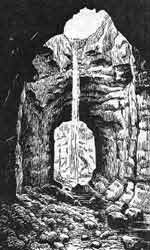 cascade dans les gorges du rhummel