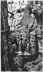 cascades souteraines