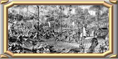 La bataille Lepante. 1571